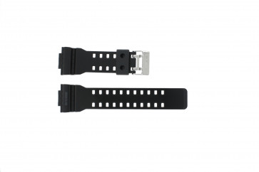 Casio horlogeband GLS-8900-1W Rubber Zwart 16mm 