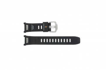 Casio horlogeband PAW-1500-1VV / 10290989 Rubber Zwart 16mm 