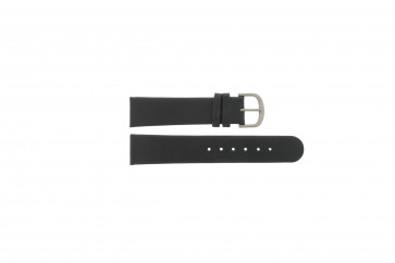 Danish Design horlogeband IQ13Q672 / IQ12Q993 / DDBL20 Leder Zwart 20mm