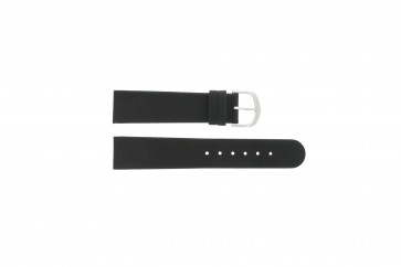 Horlogeband Danish Design IQ13Q272 / IQ12Q272 / IQ14Q199 / IQ16Q563 Leder Zwart 18mm