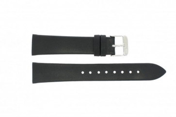 Danish Design horlogeband IV13Q900 Leder Zwart 20mm 