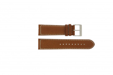 Davis horlogeband BB0451.24L Leder Lichtbruin 24mm 