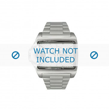 Diesel horlogeband DZ1315 Roestvrij staal (RVS) Zilver 29mm