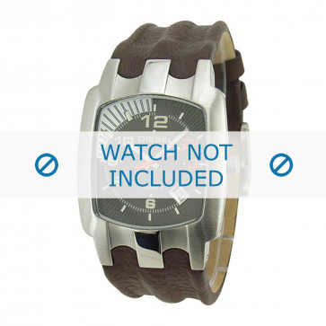 Horlogeband Diesel DZ4117 Leder Bruin 20mm