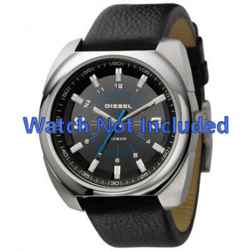 Horlogeband Diesel DZ1247 Leder Zwart 26mm