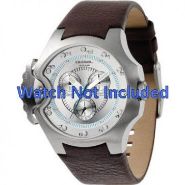 Horlogeband Diesel DZ4132 Leder Bruin 17mm