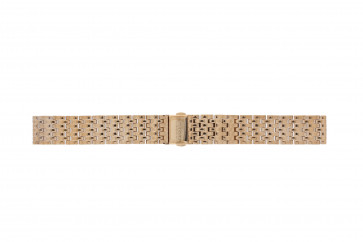 Fossil horlogeband ES-3713 Staal Goud (Rosé) 16mm 