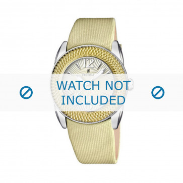 Horlogeband Festina F16592/3 Leder Bruin 21mm