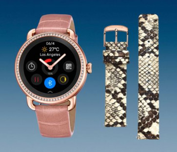 Horlogeband Festina F50002/2 / BC10978 Leder Beige