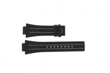 Horlogeband Festina F16185-1 / F16295-2 Leder Zwart 16mm