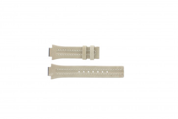 Festina horlogeband F16186/4 Leder Bruin 14mm + wit stiksel