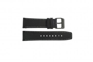 Horlogeband Festina F16584-4 Leder/Textiel Zwart 24mm