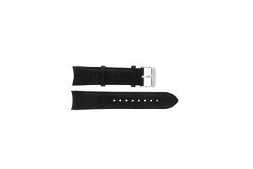 Festina horlogeband F6821 / F6821/1 F6821/2 F6821/3 F6821/4 F6821/5 Leder Zwart 22mm + zwart stiksel