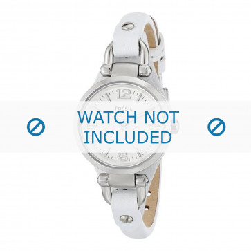 Fossil ES3267 Onderliggend horlogeband Leder 8mm