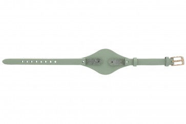 Fossil horlogeband ES-3467 Leder Groen 8mm 