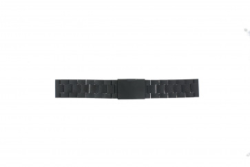 Fossil horlogeband CH2816 Staal Zwart 20mm