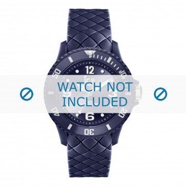 Ice Watch horlogeband 007270 rubber Blauw 17mm