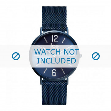 Ice Watch horlogeband 012712 / 012713 Staal Blauw 20mm