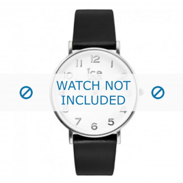 Ice Watch horlogeband ct-bsr-36-l-16 Leder Zwart 18mm