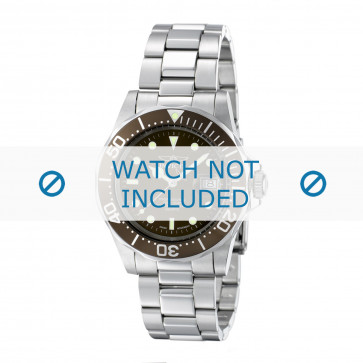 Invicta horlogeband 4857 Pro Diver Staal Zilver 20mm
