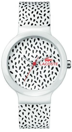 Lacoste horlogeband 2020095 / LC-46-4-47-2576 Rubber Zwart 14mm