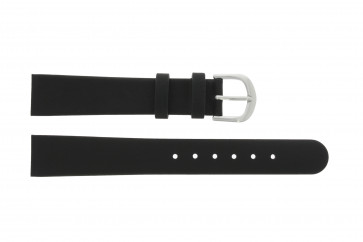 Danish Design horlogeband IV13Q732 Leder Zwart 16mm