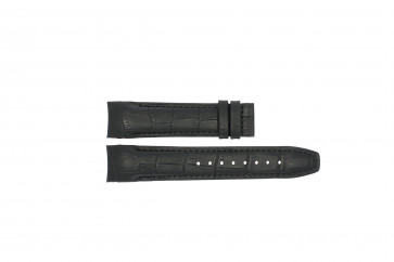 Horlogeband Jaguar J678 / J679.A Leder Zwart 22mm