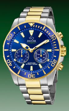 Horlogeband Jaguar J889/1 Staal Bi-Color