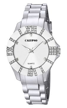 Horlogeband Calypso K5649-7 / K5649-8 Rubber Grijs