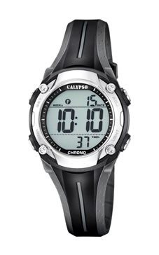 Horlogeband Calypso K5682-3 / K5682-6 Silicoon Grijs