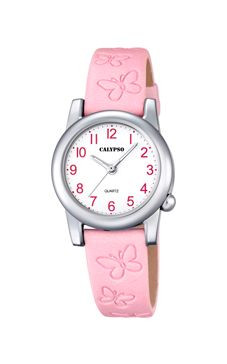 Horlogeband Calypso K5711-2 Leder Roze