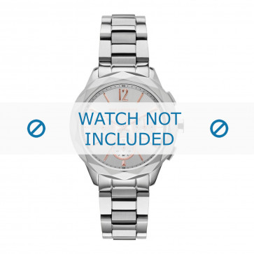 Karl Lagerfeld horlogeband KL4005 Staal Zilver