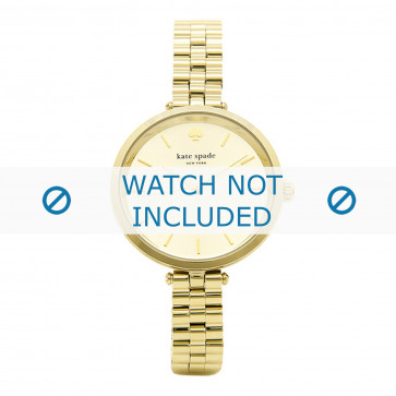 Horlogeband Kate Spade New York 1YRU0858 Staal Doublé 10mm