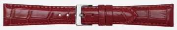 Horlogeband Poletto 454.06.16 Leder Bordeaux 16mm