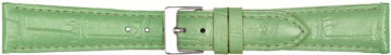 Horlogeband Poletto 454.08.12 Leder Lichtgroen 12mm