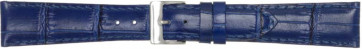 Horlogeband Poletto 454.10A.16 Leder Blauw 16mm