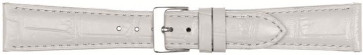 Horlogeband Poletto 454.20.12 Leder Wit 12mm
