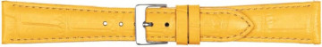 Horlogeband Poletto 454.13.16 Leder Geel 16mm