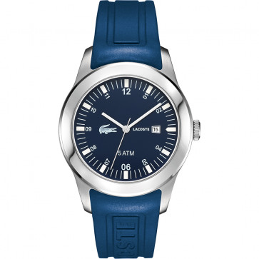 Lacoste horlogeband 2010672 / LC-11-1-14-2396 Rubber Blauw 22mm