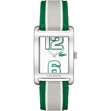 Horlogeband Lacoste 2000696 / LC-51-3-14-2261 Leder Groen 20mm