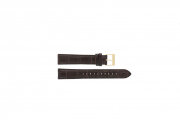 Horlogeband Lorus VX32-X383 / RXD68EX9 / RR028X Leder Bruin 18mm