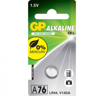 GP Knoopcel Batterij A76 / LR44 / V13GA - 1.5v