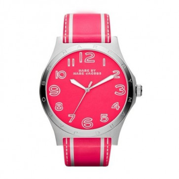 Horlogeband Marc by Marc Jacobs MBM1231 Leder Roze 22mm