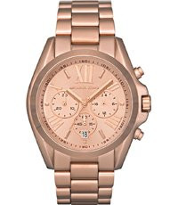 Horlogeband Michael Kors MK5503 Roestvrij staal (RVS) Rosé 22mm