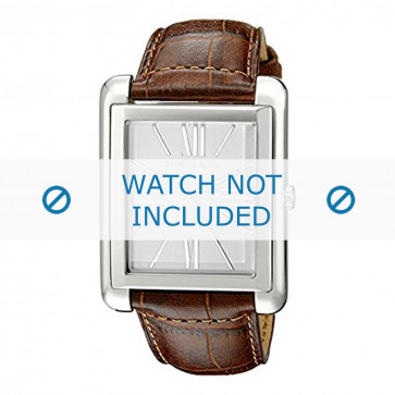 Horlogeband Michael Kors MK2244 Leder Bruin 24mm