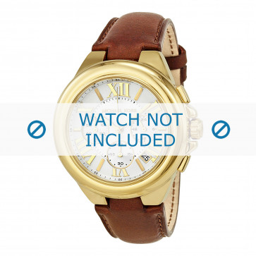 Horlogeband Michael Kors MK2266 Leder Bruin 11mm
