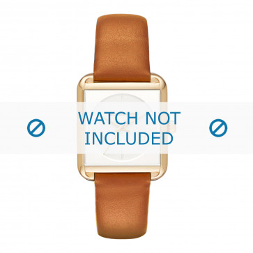 Horlogeband Michael Kors MK2584 Leder Cognac 20mm