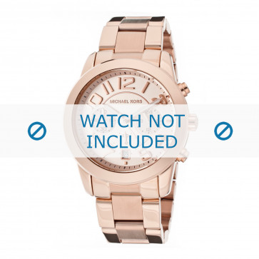 Michael Kors horlogeband MK5727 Staal Rosé