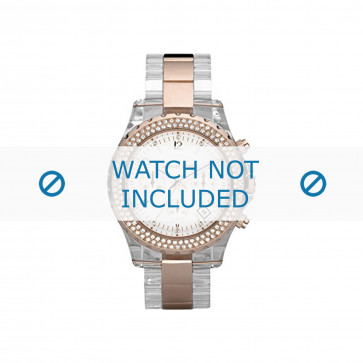Horlogeband Michael Kors MK5323 Kunststof/Plastic Multicolor 9mm