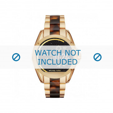 Michael Kors horlogeband MKT5003 Kunststof / Plastic Multicolor 22mm